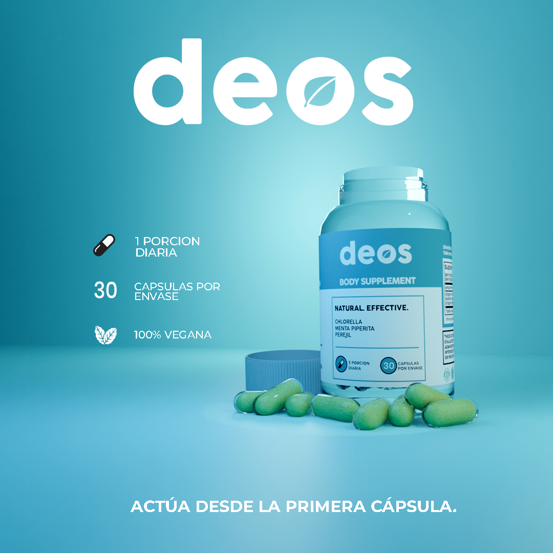 🚫¿Sudor? ¿Olor? ¡Nunca más! Descubre el desodorante en cápsulas deos😲✨