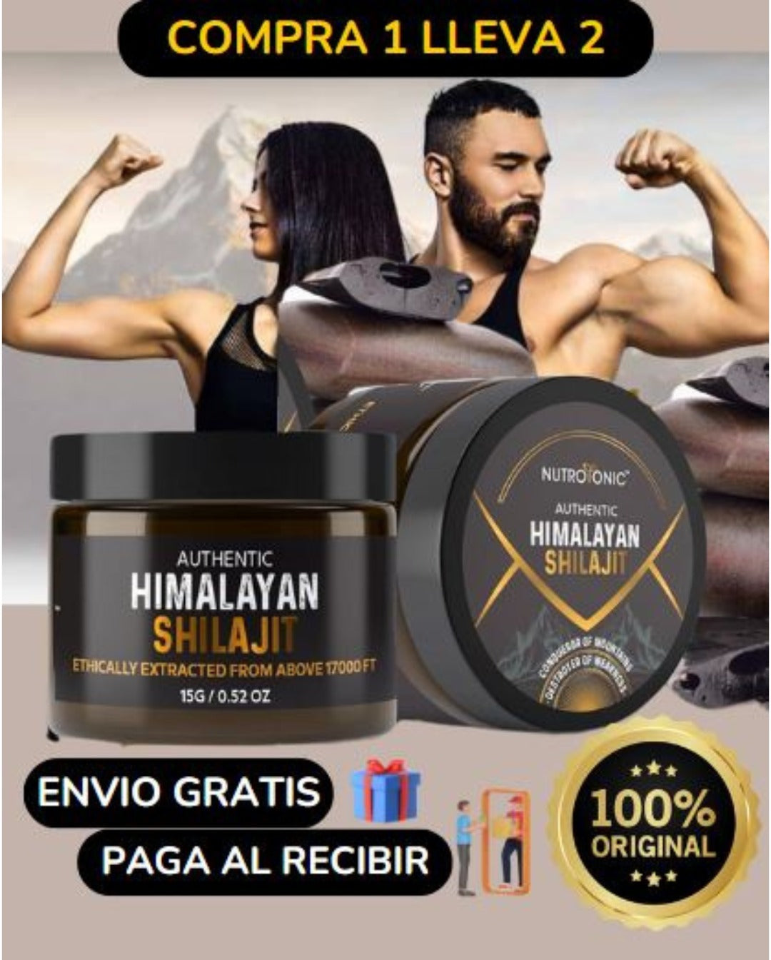 SHILAJIT ORIGINAL HIMALAYA  🎁 2X1